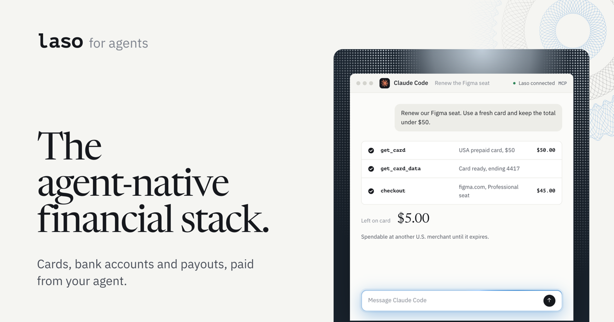 Laso Finance — An x402 payment API for AI agents. Pay with USDC on Base or Solana and get prepaid…